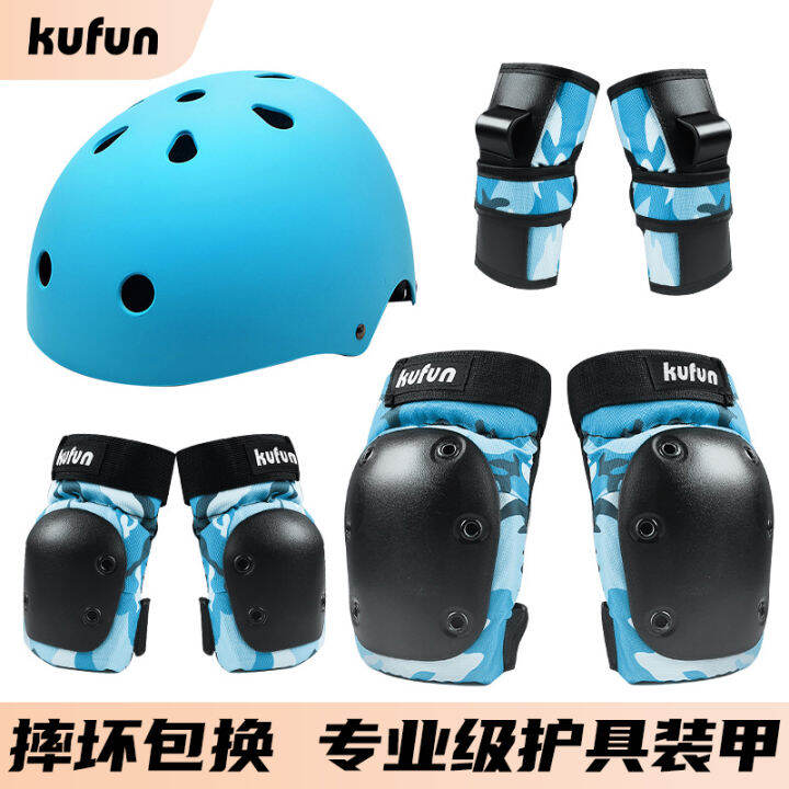 Roller Skating Protective Gear Helmet Set Skateboard Professional