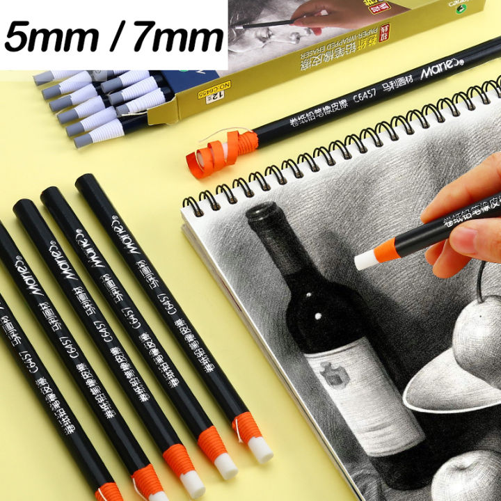 2.3mm Circle Eraser Pen Mini Eraser Pencil Rubber Refill Professional Hard Drawing  Eraser Pen Correction School Material - AliExpress