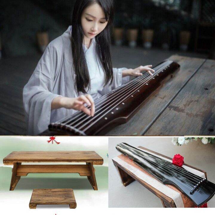 New Chinese Style Props for Costume Photography Guqin Black Guzheng
