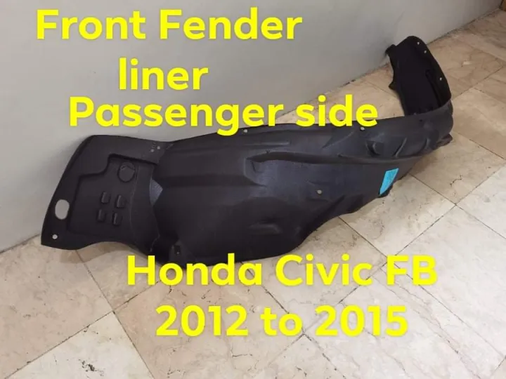 Front Fender liner Honda Civic 2012 2015 Passenger side Lazada PH
