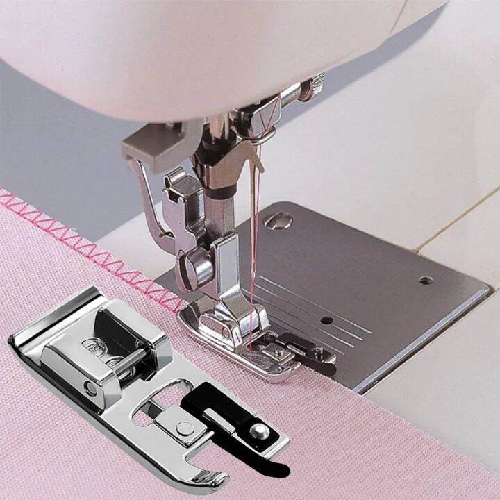 1PC Overlock Overcast Sewing Machine Foot SA135 Fits All Low Shank SnapOn Singer, Brother