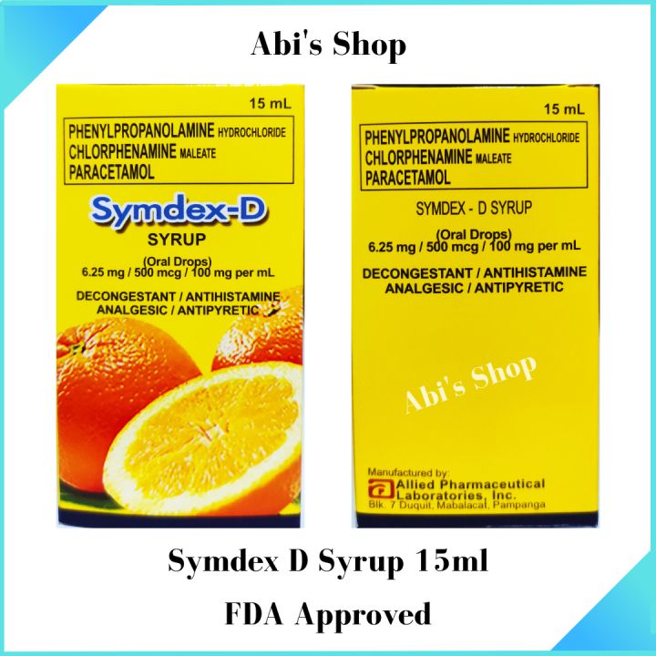 SYMDEX - D for Kids 15ml. Expiry : June 2024 | Lazada PH