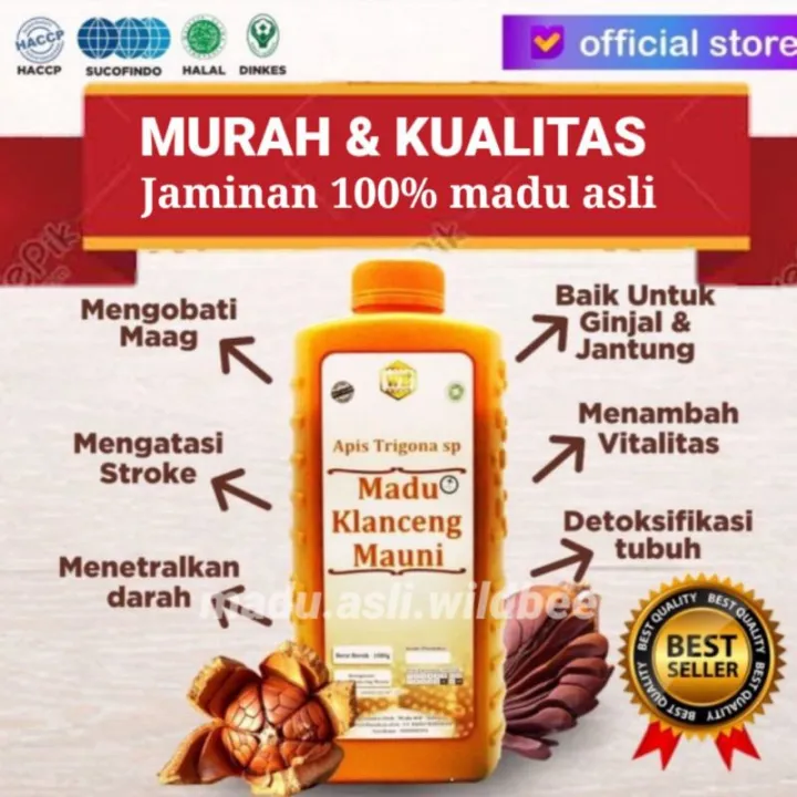 Madu Klanceng Mauni Lebah Apis Trigona | Lazada Indonesia