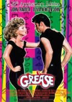 โปสเตอร์ หนัง Grease ขนาด 11.5 X 16.5 นิ้ว A3