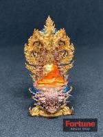 พุทธศิลป์ พระนาคปรก พรภควันต์ วัดลอน จ.พัทลุง, Buddha image: Naga Prok “Buddha’s Blessing” 4.5 cm