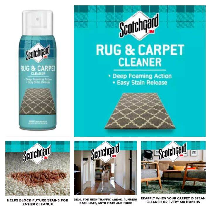 3m ScotchGard Rug & Carpet Cleaner 14oz(396g) Lazada PH