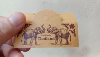 หัวกระดาษ หัวกระดาษแพ็คของฝากงานแฮนด์เมด Thailand hand made ขนาด 2.5นิ้ว แพ็ค50ชิ้น