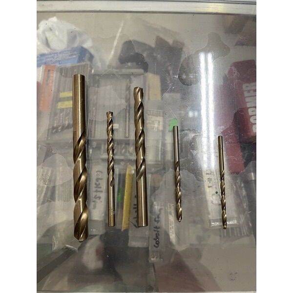 Dormer Co5 Cobalt drill bit (FOR STAINLESS)mm sizes 1mm12mm(per pc