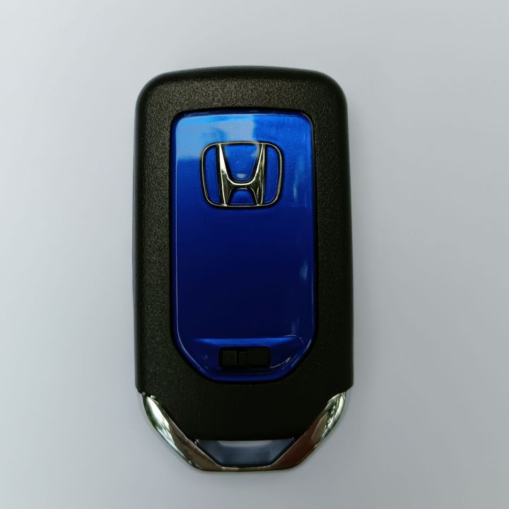 กุญแจhonda-กรอบรีโมท-honda-smart-key-2-3ปุ่ม-มีlogo-mugen-type-r-honda-blue-กรอบรีโมทพร้อมดอกกุญแจ