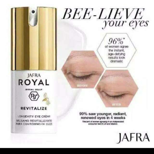 Jafra Royal Jelly Revitalize Longevity Eye Creme Perawatan Mata