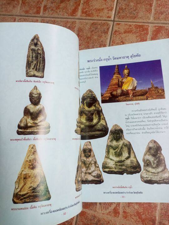 หนังสือพระจังหวัดสุโขทัย-รวมพระกรุทุกแบบ