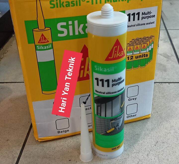 Sikasil 111 Neutral Silicone Sealant Clear Lazada Indonesia