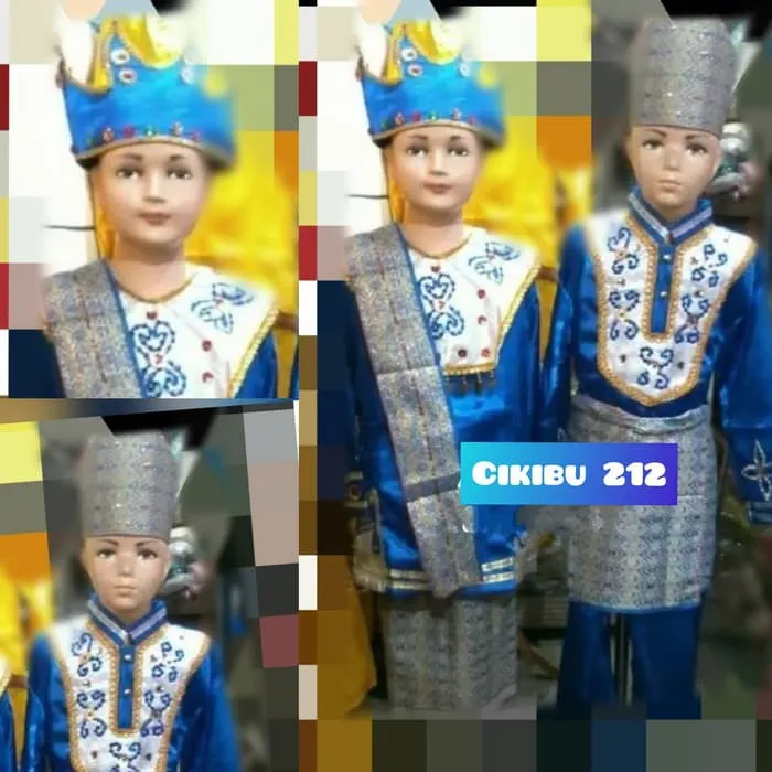 baju adat bangka belitung anak | Lazada Indonesia