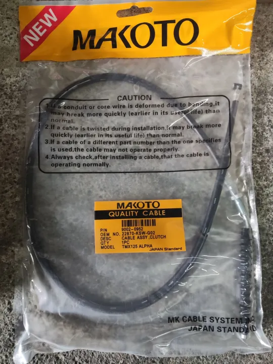Clutch Cable Tmx 125 Alpha Lazada PH