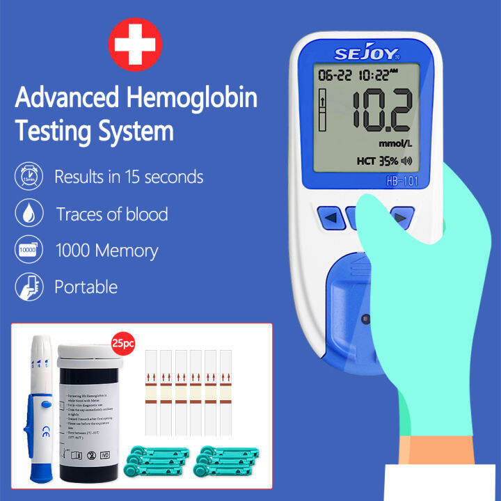 Hemoglobin Meter Optical Method High Accuracy Professional Analyzer