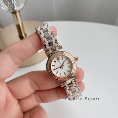 ✨ของแท้100%✨ นาฬิกาข้อมือ สีเงินทูโทน Rosegold Tory burch TBW9011  color: Silver Rosegold