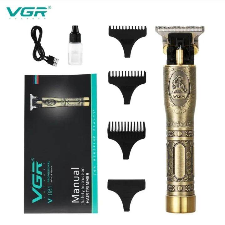 Original VGR V-081 V081 Zero Adjustable Professional Chargeable Hair ...