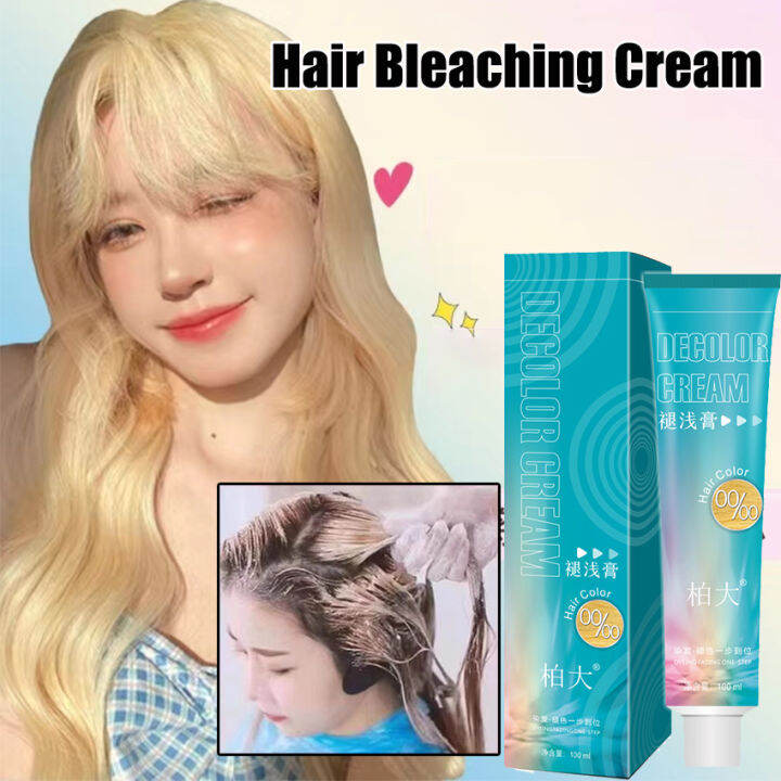 100ml Quick Fading Hair Bleaching Cream Lazada PH