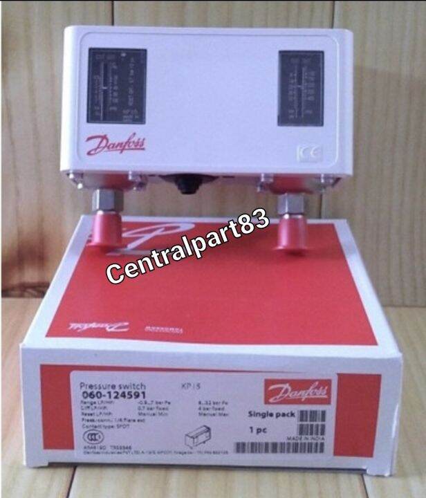 Pressure switch danfoss kp15 riset manual manual ( kode 060124591 ) Lazada Indonesia