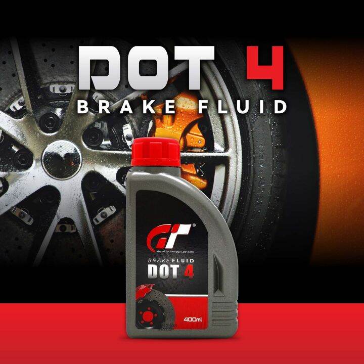 GT RACING Brake Fluids Dot 4 (400ml) Lazada