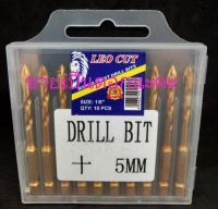 ดอกสว่าน เจาะกระเบื้อง กระจก DRILL  BIT ขนาด 5 mm ขายเป็นดอก