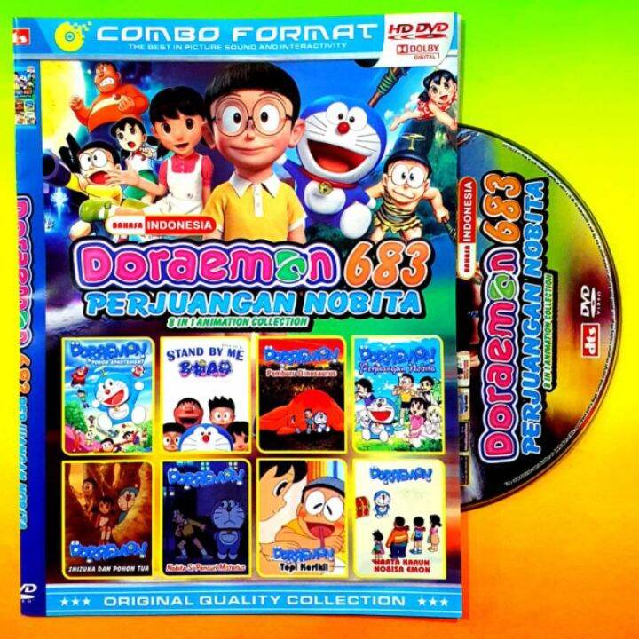 Film Kartun Dubbing Bahasa Indonesia KASET DVD FILM DORAEMON TERBARU DUBBING BAHASA INDONESIA-KASET DVD FILM