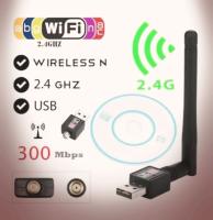 USB Wireless 2.4G WiFi 300Mbps อุปกรณ์เชื่อมต่อสัญญาณ wireless แบบ usb Wireless สินค้ารับประกัน 1 ปี ส่งเร็วมาก(0181)