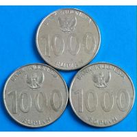 3เหรียญสะสม. อินโดนีเซีย 1000 rupiah ปี 2010 สำหรัลนักสะสมเหรียญต่างประเทศ