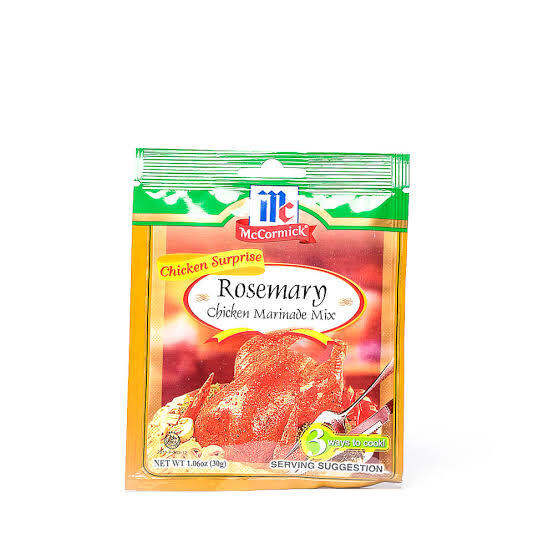 McCormick Rosemary Chicken Marinade Mix 30g Lazada PH