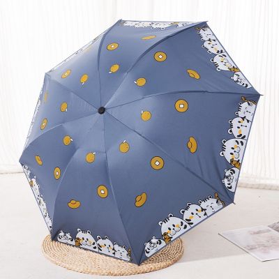 ร่มอัตโนมัติ ร่มลายการ์ตูนร่มกันฝนกันแดดกัน UV ออโต้ ลายสีน่ารักพกพาสะดวก น้ำหนักเบา Umbrella ระบบเปิด-ปิดออโต้