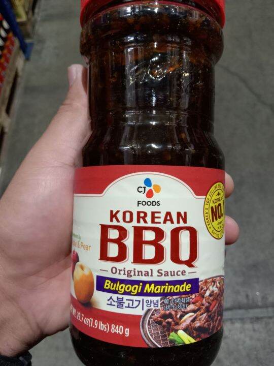 CJ KOREAN BBQ KALBI MARINADE FOR RIBS 840GRMS (KOREAN) Lazada PH
