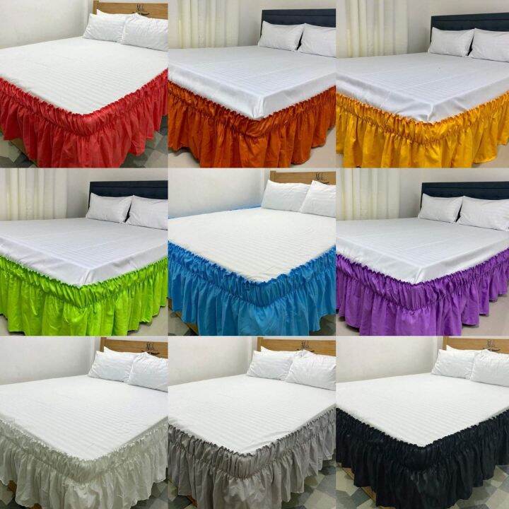 Canadian Cotton Removable Bedskirt Can fit from Single to King