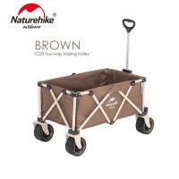 สินค้าพร้อมส่งจากไทย?? Naturehike รถเข็น ล้อโต แบบถอดล้อได้ รับน้ำหนักได้ 120 kg. (TC03 detachable four-way folding trolley)