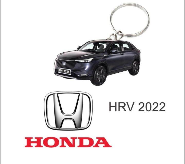 honda Hrv 2022 Meteoroid Gray grey keychain hrv (2d) Lazada