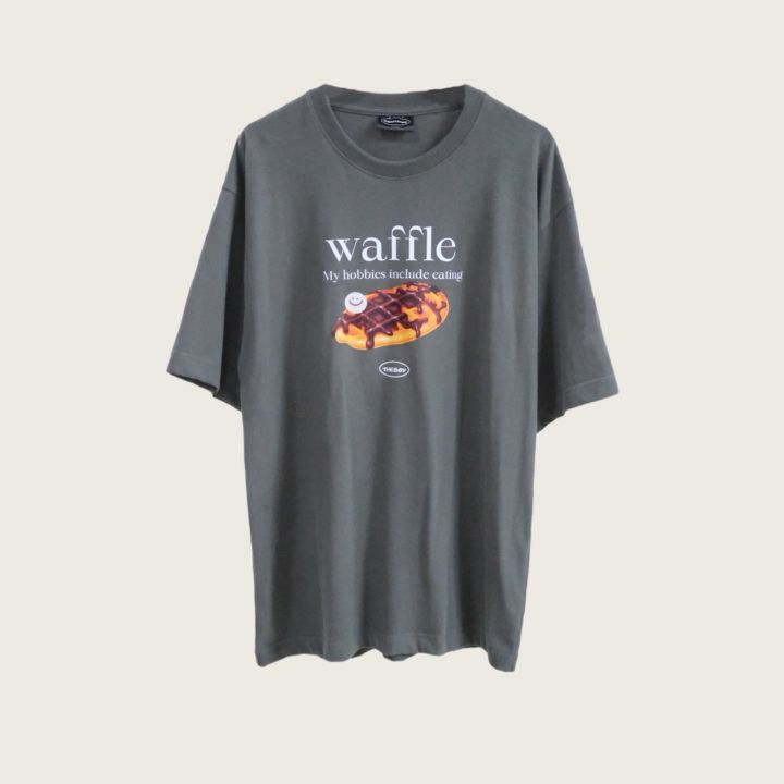 theboy-waffle-เสื้อยืดโอเวอร์ไซส์