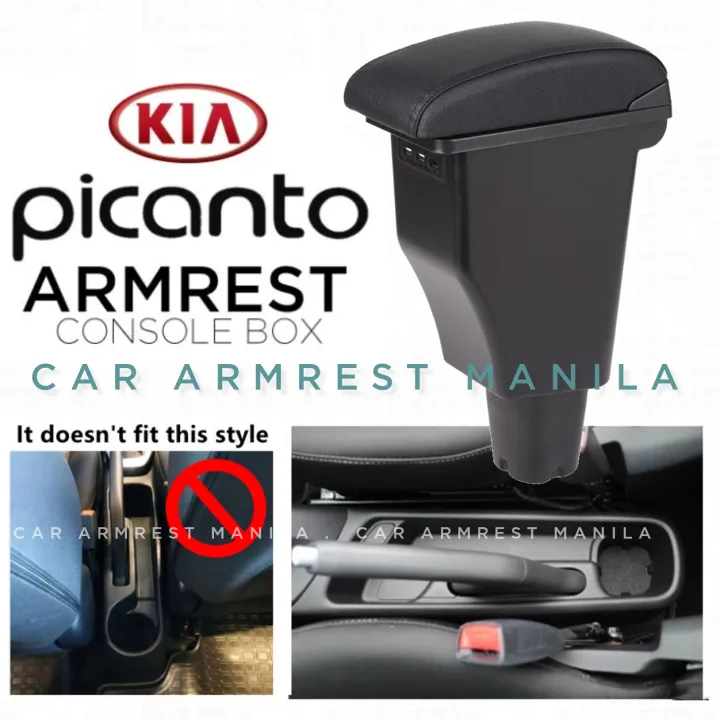KIA PICANTO ARMREST w/ USB PORTS Lazada PH