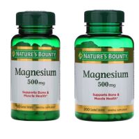 Natures Bounty High Potency Magnesium 500 mg 100 Tablets