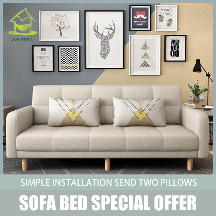 Nordic sofa bed special offer 2person single sofa bed double sofa bed