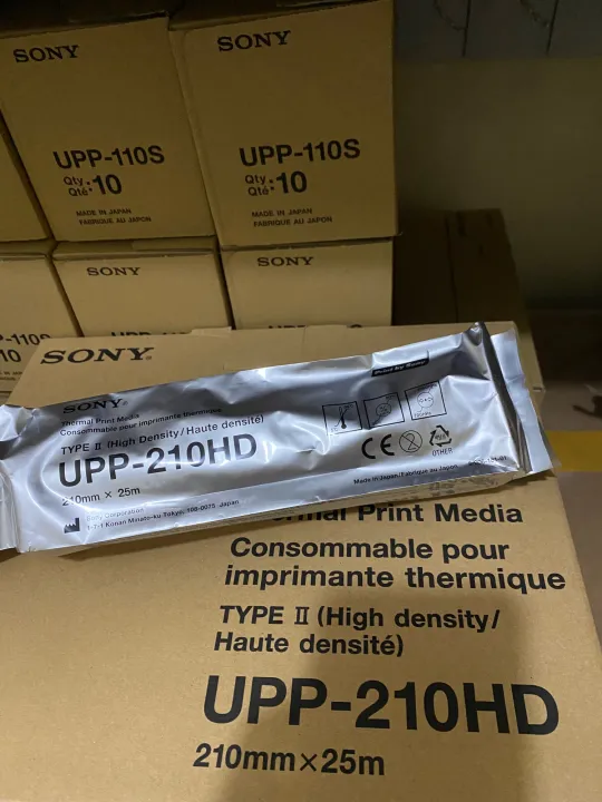 Original Sony Ultrasound Thermal Paper UPP210HD High Density Lazada PH