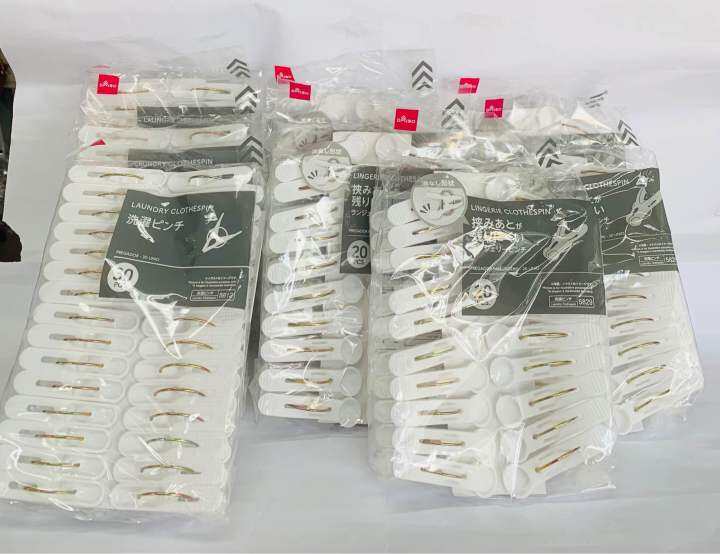 Japan Daiso Lingerie Clothespin 20/30pcs Lazada PH
