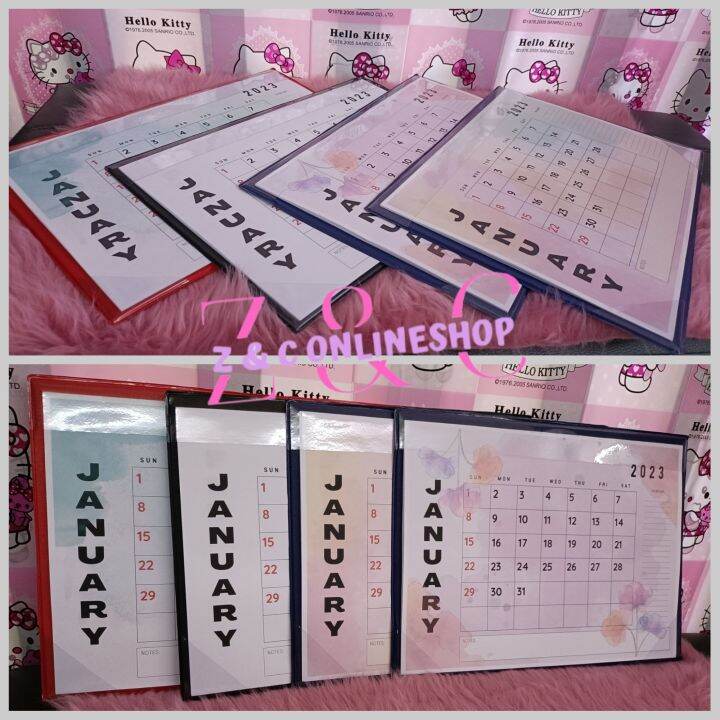 DESK CALENDAR WITH CALENDAR JACKET (A4 size) Lazada PH