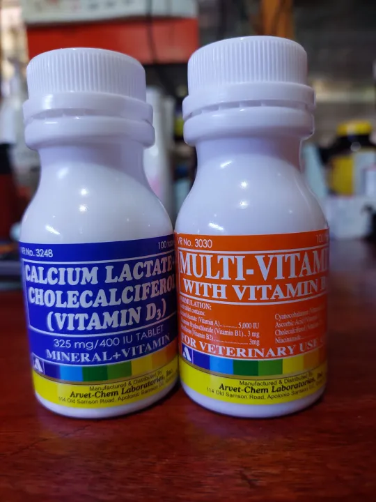 MULTIVITAMINS & CALCIUM LACTATE (bandle) Lazada PH