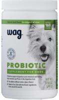 Wag Probiotic Supplement Chews for Dogs จาก U.S.A. 160 เม็ดเคี้ยว ช่วยระบบขับถ่าย/การย่อย/ลำไส้ อึเป็นก้อนสวยงาม