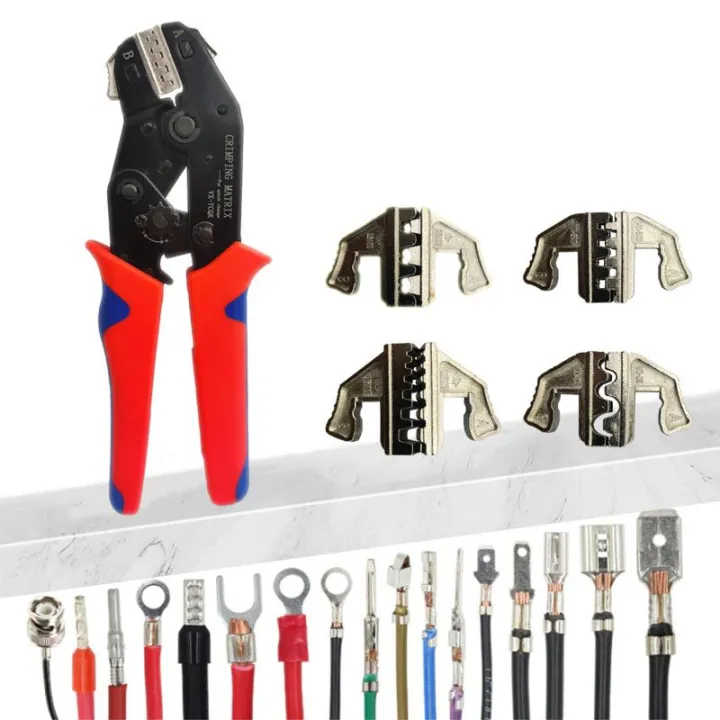 SN58B Crimping Pliers Wire Terminal Crimping Tool Kit AWG2013 Self