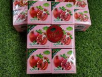 [แพ็ค12 ก้อน] ✅สบู่ Jam แจม สบู่ทับทิม น้ำหนัก65 กรัม Pomegranate Gluta Collagen Soap