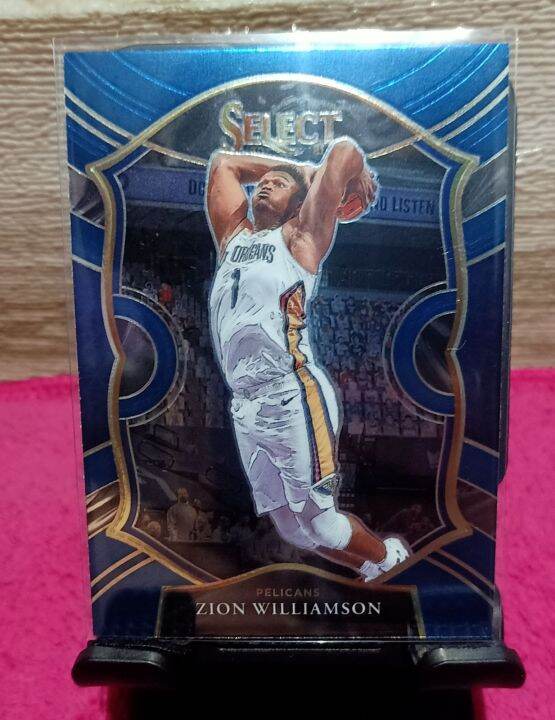 NBA Cards Zion Williamson Select Concourse Retail Blue Lazada PH