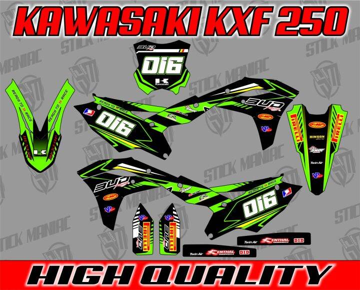 kawasaki kxf 250 full body decals | Lazada PH