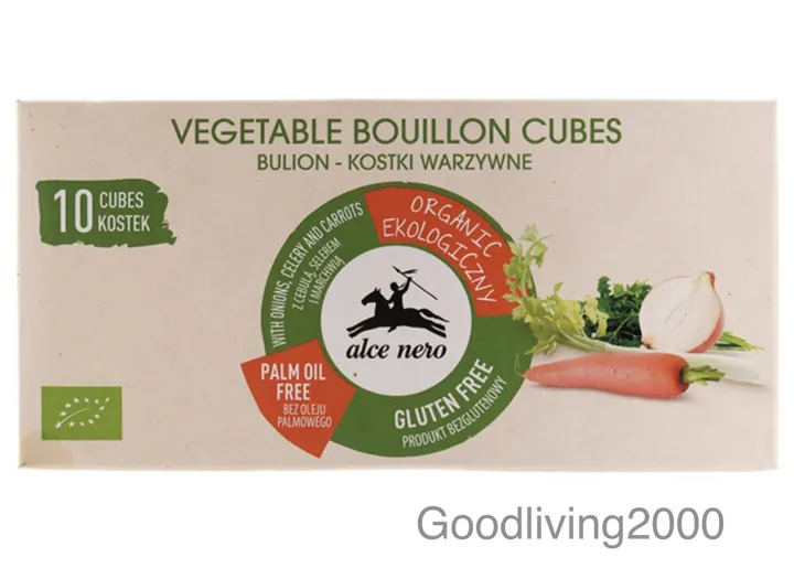 (ส่งฟรี) ซุปผักออแกนิคกึ่งสำเร็จรูปชนิดก้อน อัลเซเนโร 100 กรัม (บรรจุ