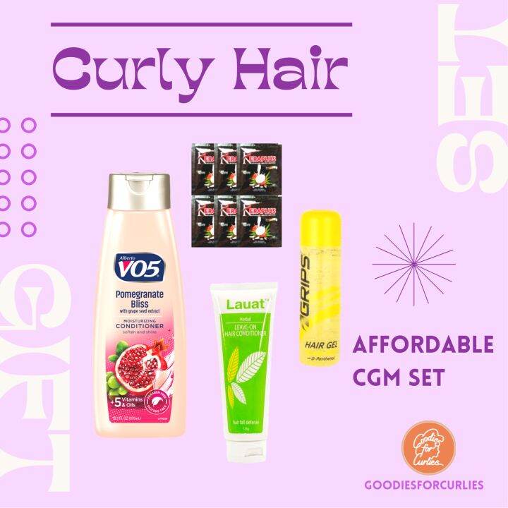 Goodies for Curlies Affordable CGM Set for Curly Hair Lazada PH