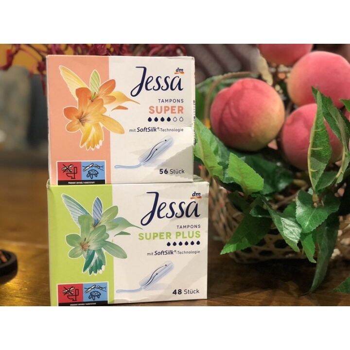 Tampon Jessa super plus, Tampon băng vệ sinh chính hãng từ Đức, Tampons